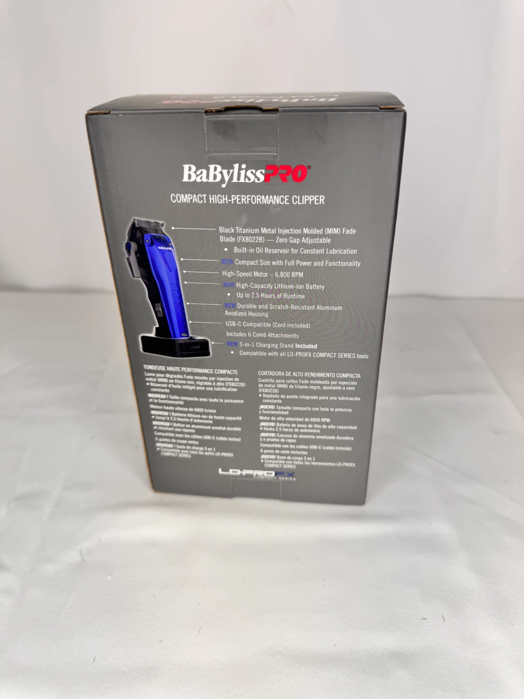 BaBylissPRO Lo-Pro FX Compact High-Performance Clipper - photo 5