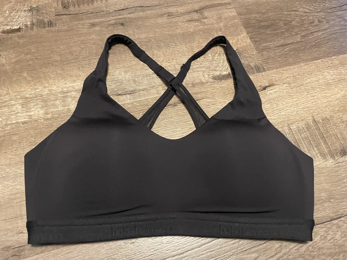 Lululemon Black Sports Bra 34C