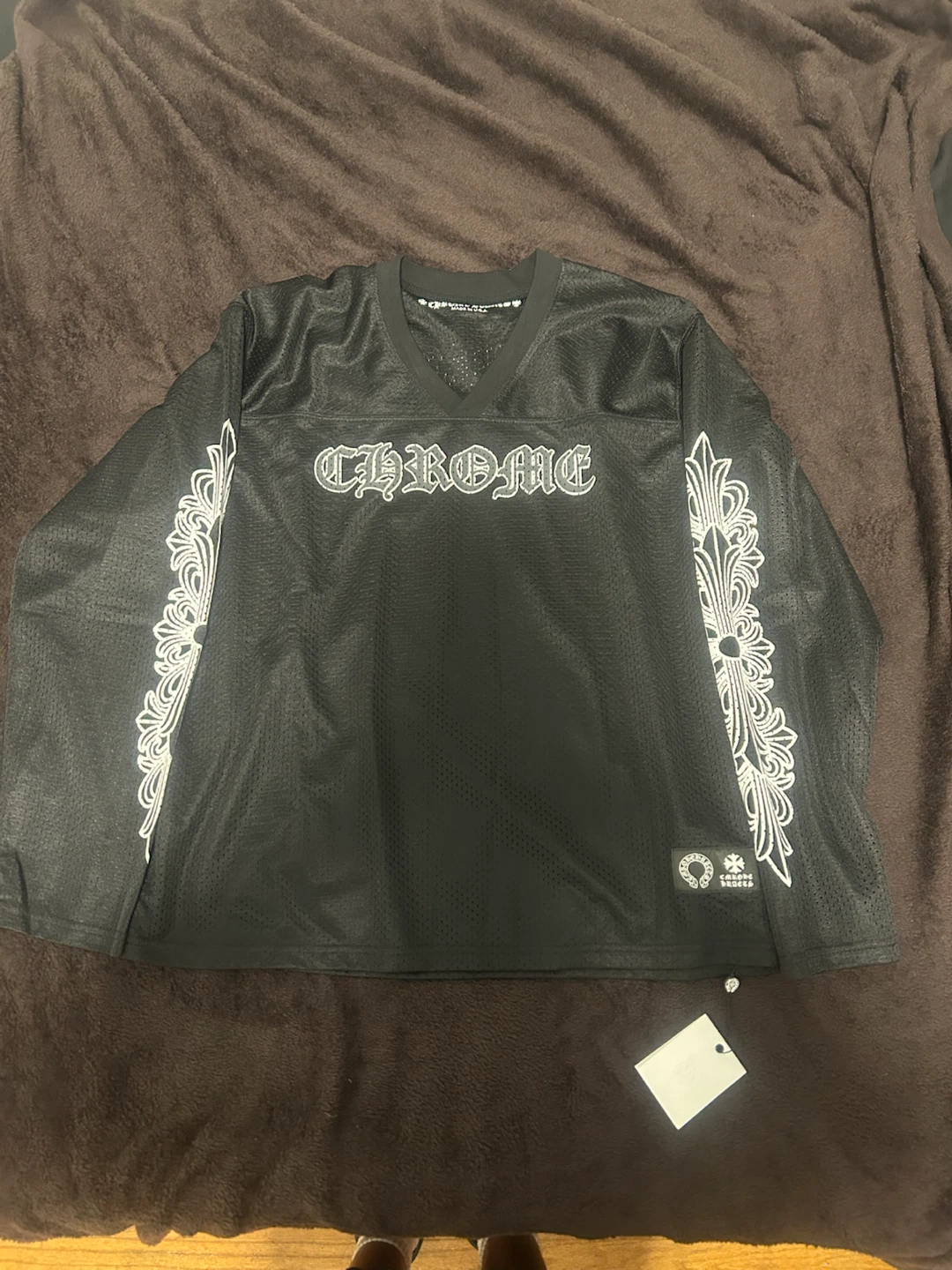 Chrome Hearts Black Long Sleeve Jersey