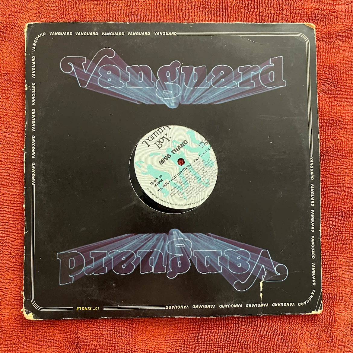 Miss Thang - Thunder and Lightning 12" Single