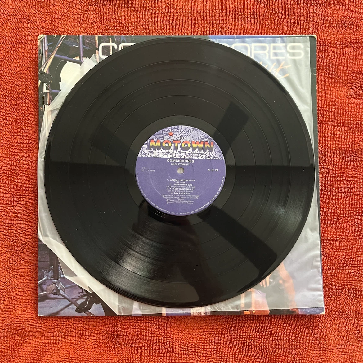 Commodores Nightshift Vinyl Record - photo 2