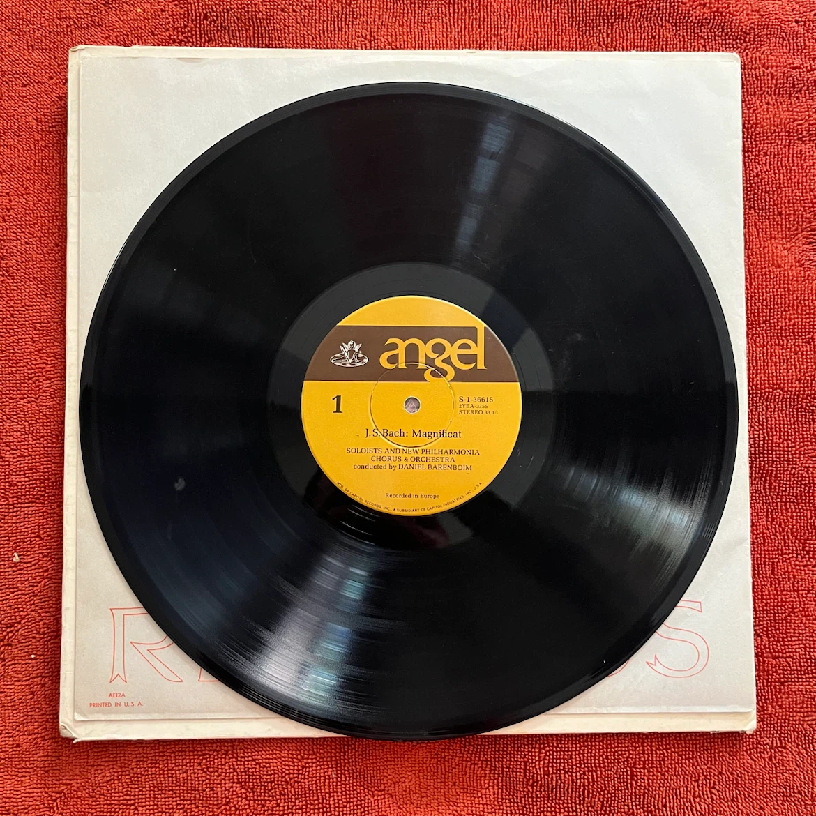 Bach: Magnificat / Bruckner: Te Deum Vinyl Record - photo 2