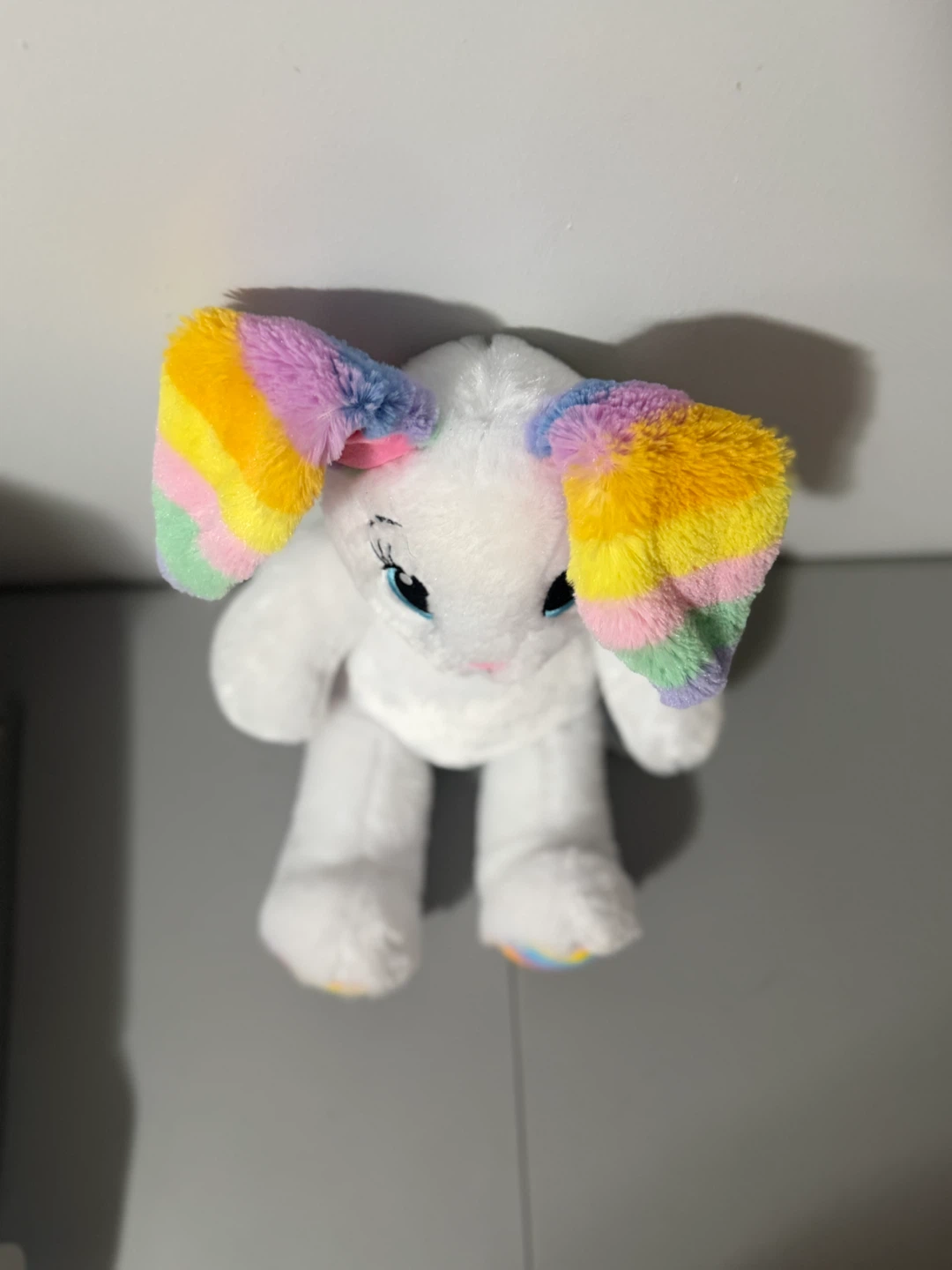 Build A Bear Stripes Easter Bunny Rainbow 16” Limited Edition - photo 4