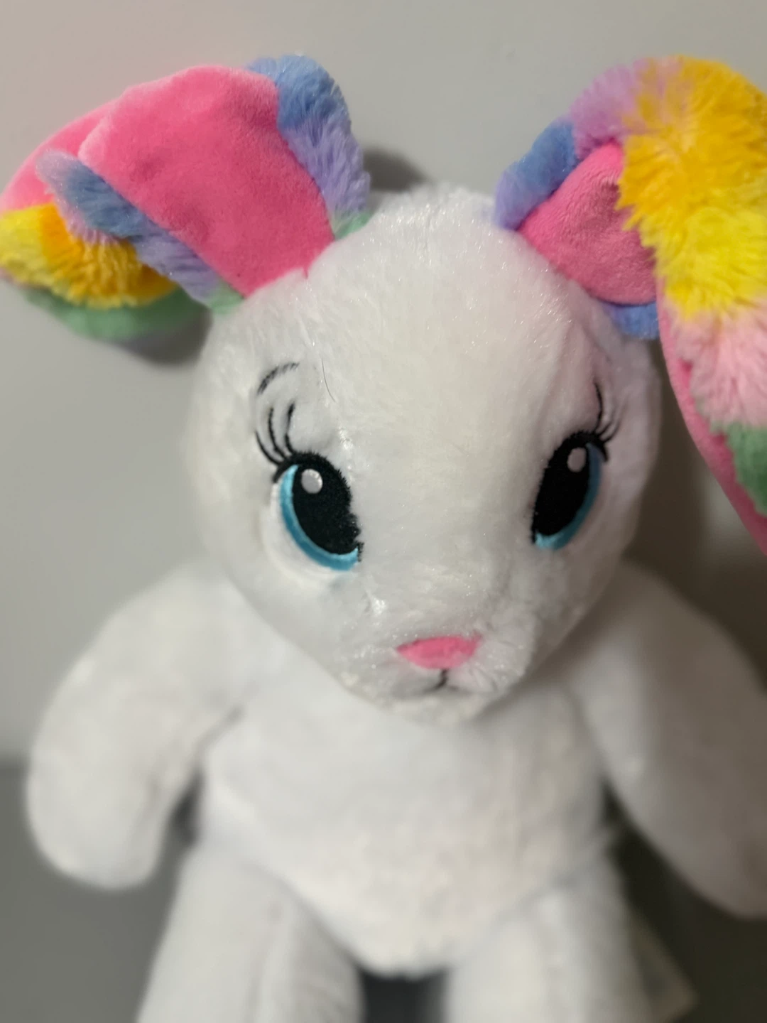 Build A Bear Stripes Easter Bunny Rainbow 16” Limited Edition - photo 5