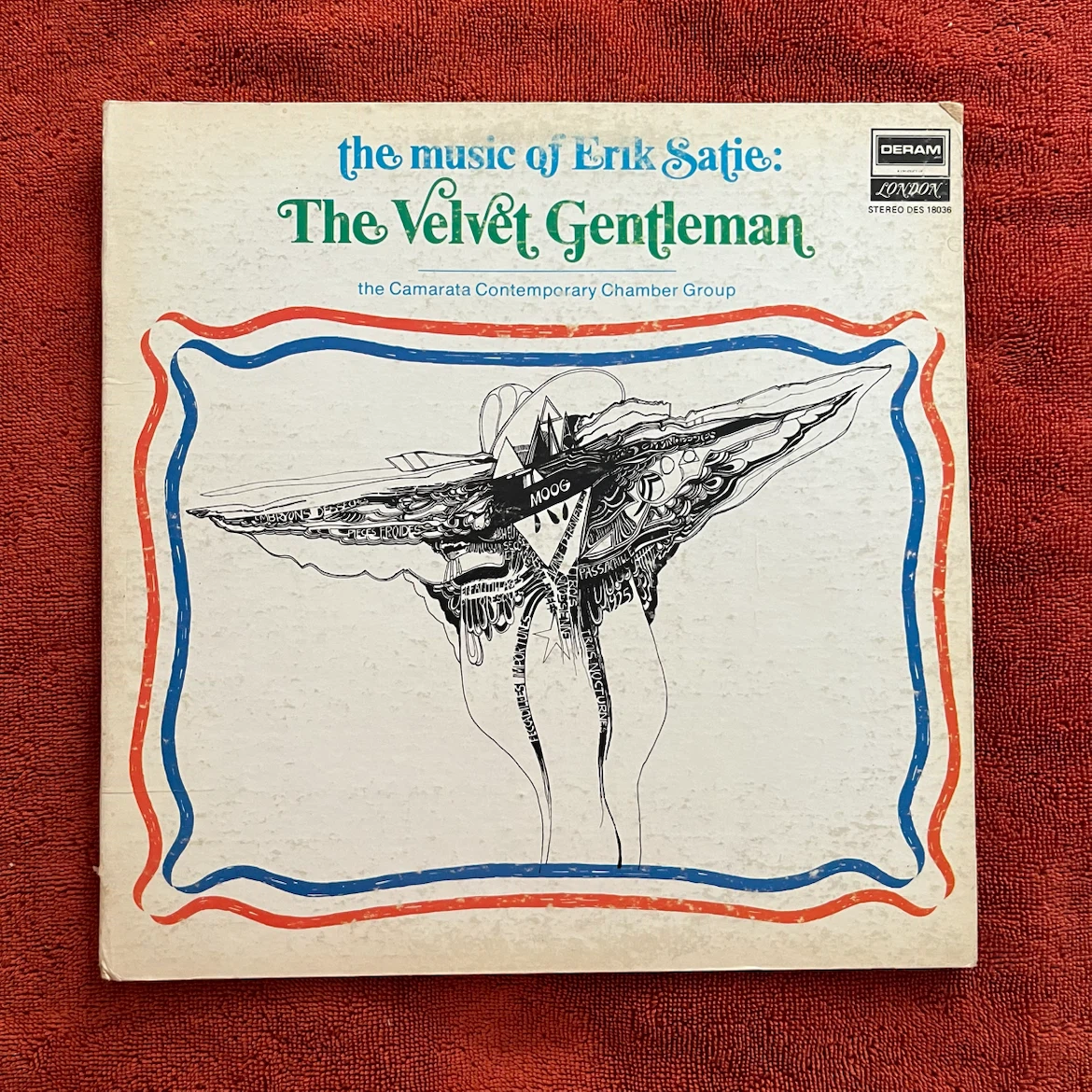 The music of Erik Satie: The Velvet Gentleman Vinyl Record