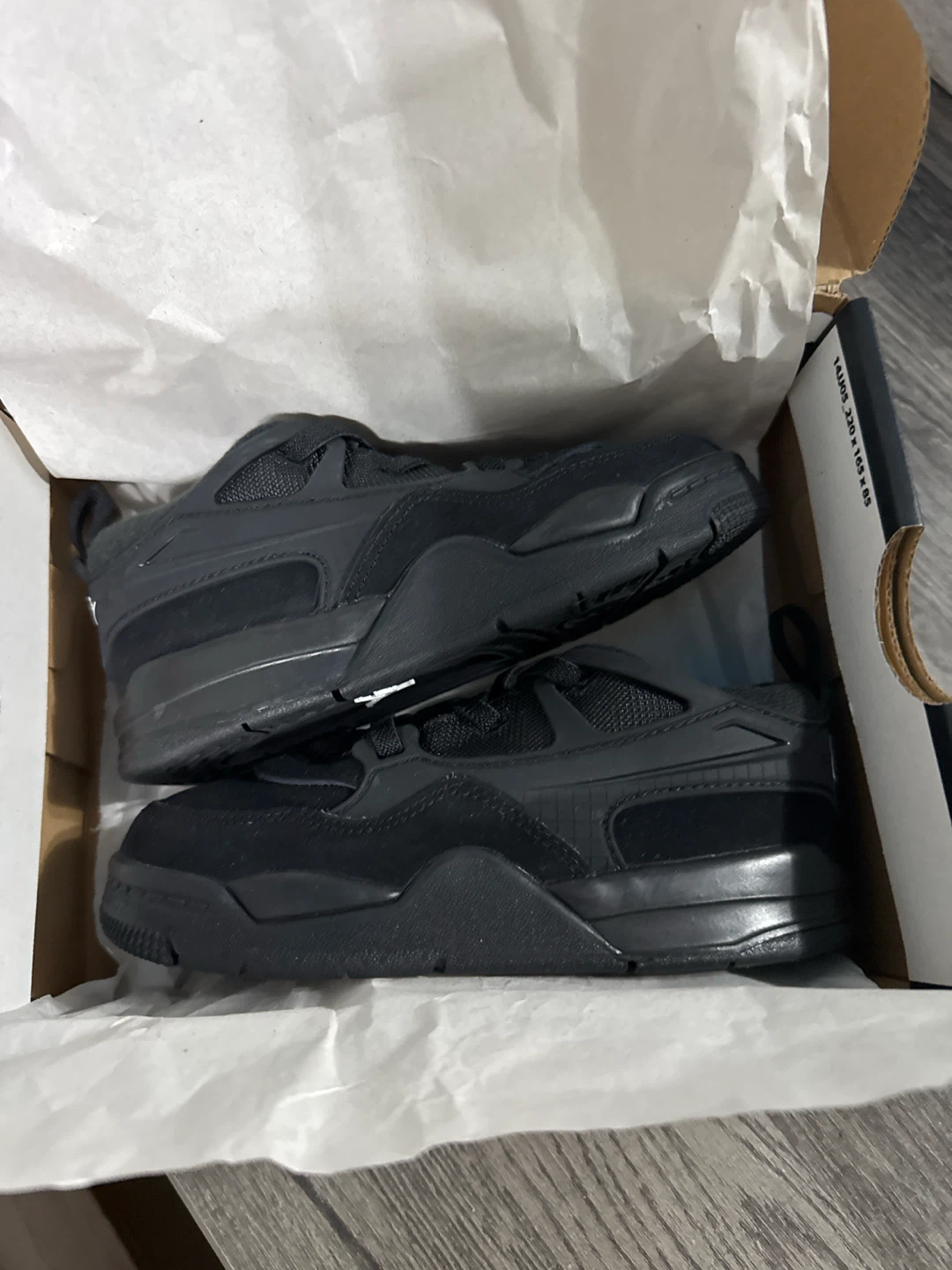 Nike Jordan 4 RM TD Black White Shoes - photo 2