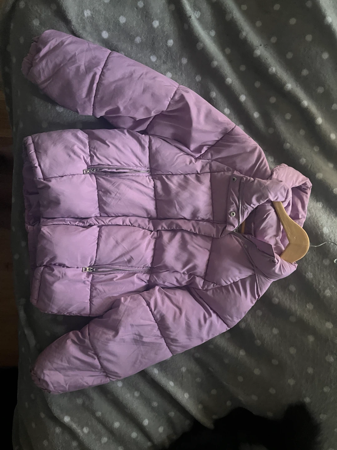 Purple Puffer Jacket