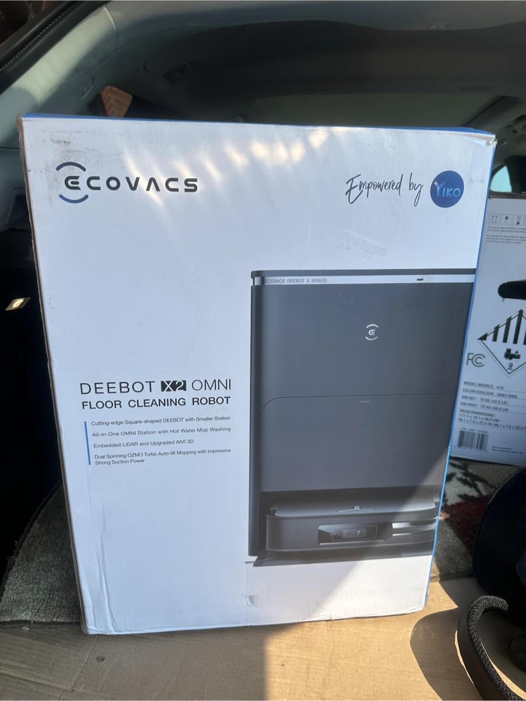 ECOVACS DEEBOT X2 OMNI Floor Cleaning Robot