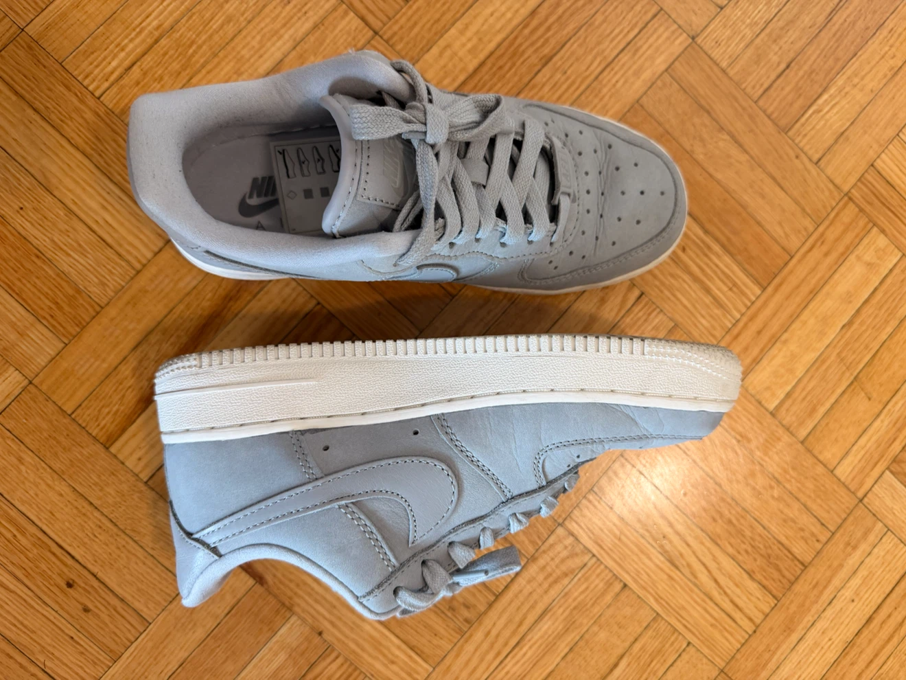 Nike Air Force 2 Shoes - Grey and blue
