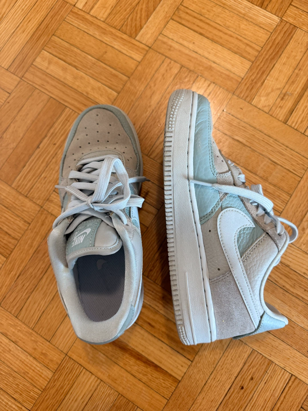 Nike Air Force 2 Shoes - Grey and blue - photo 2