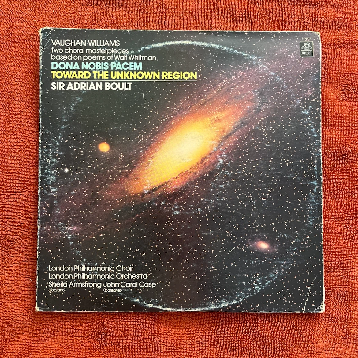 Vaughan Williams Two Choral Masterpieces Vinyl Record