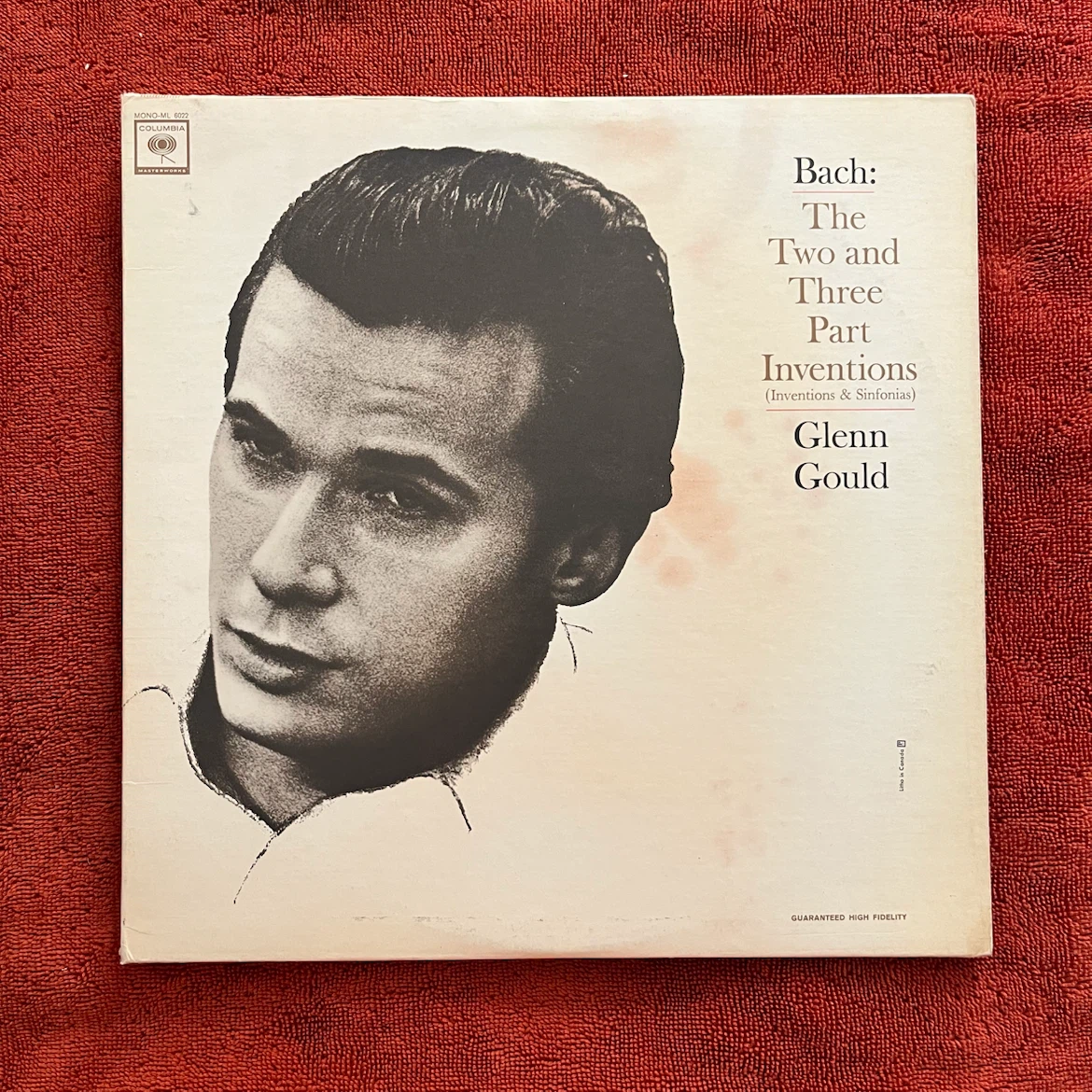 Columbia Masterworks vinyl record