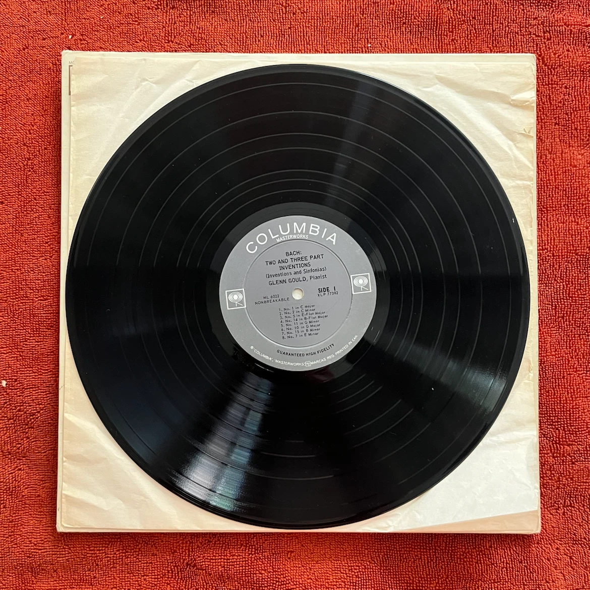 Columbia Masterworks vinyl record - photo 2