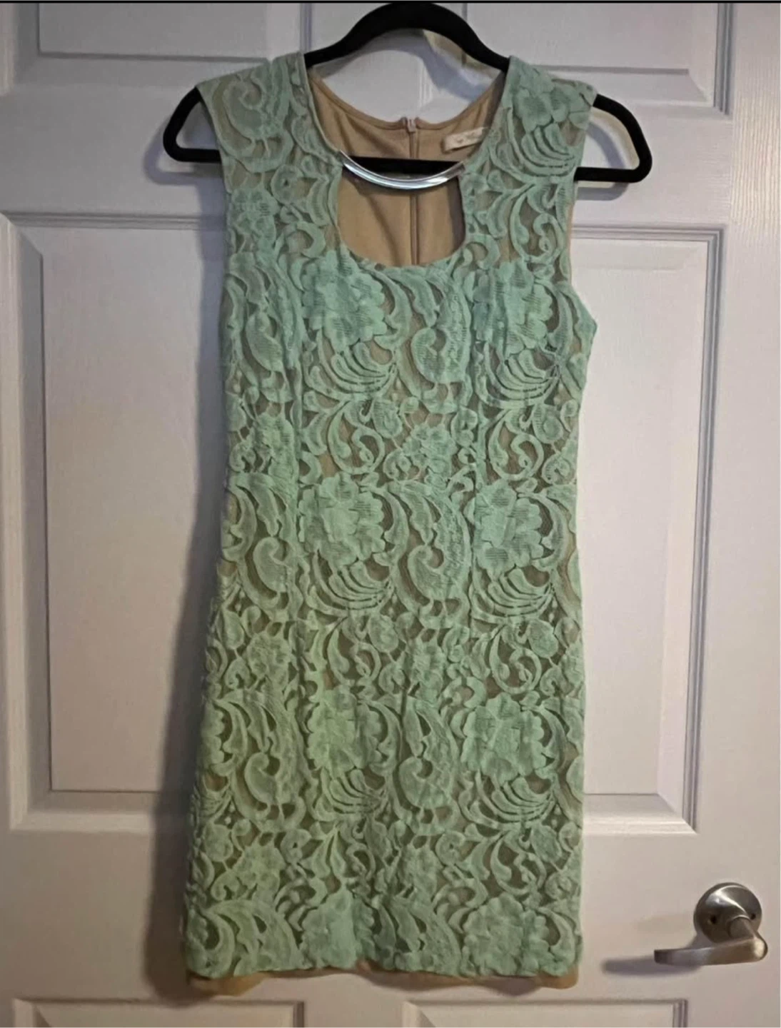 Light Green Lace Dress