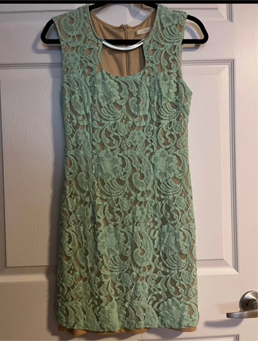 Light Green Lace Dress - photo 3