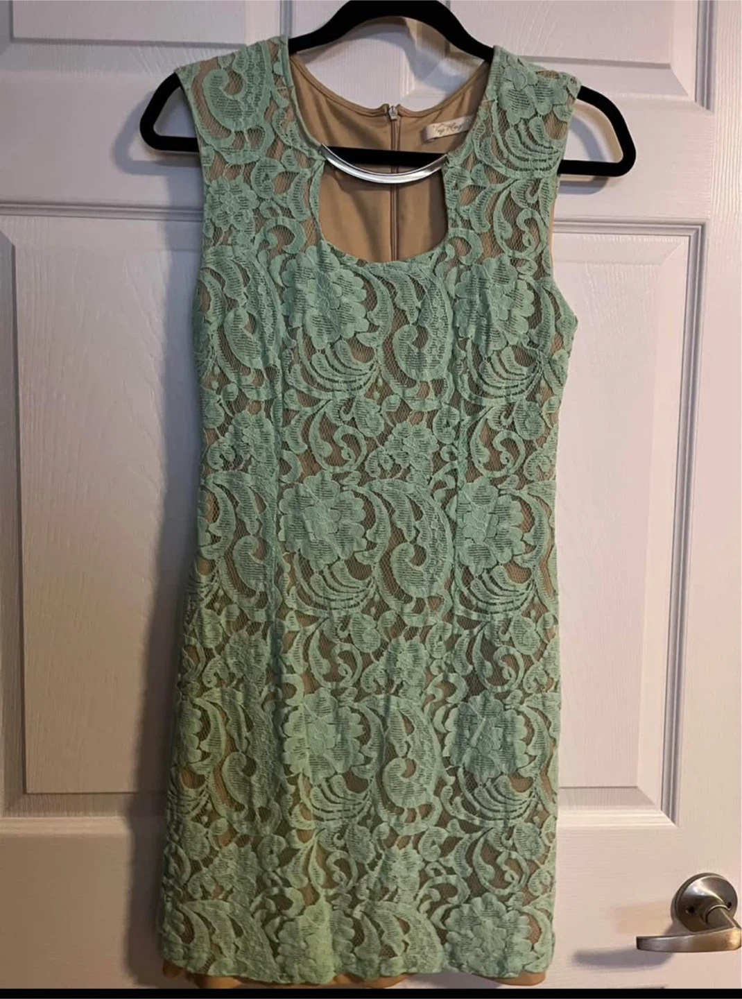 Light Green Lace Dress - photo 4