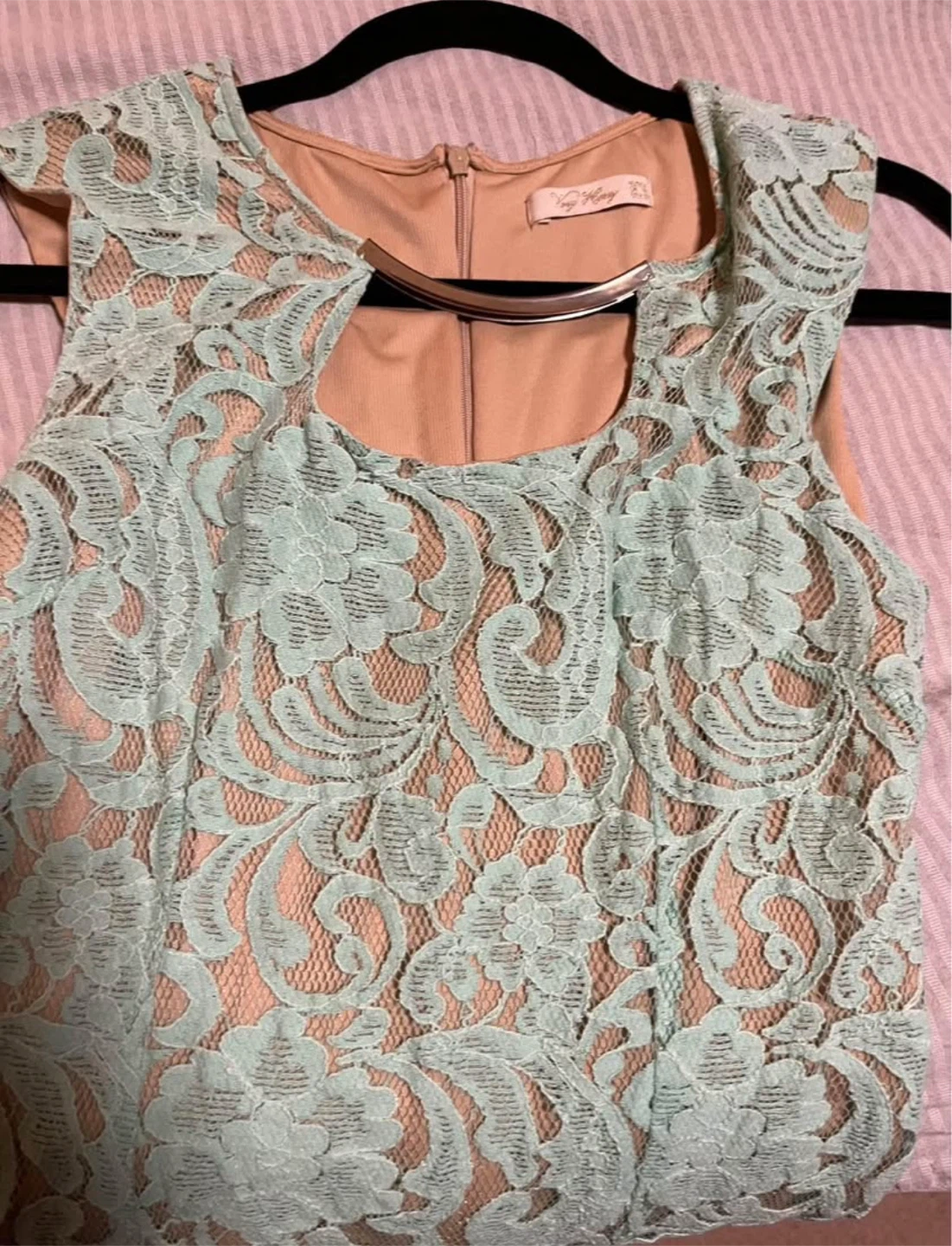 Light Green Lace Dress - photo 5