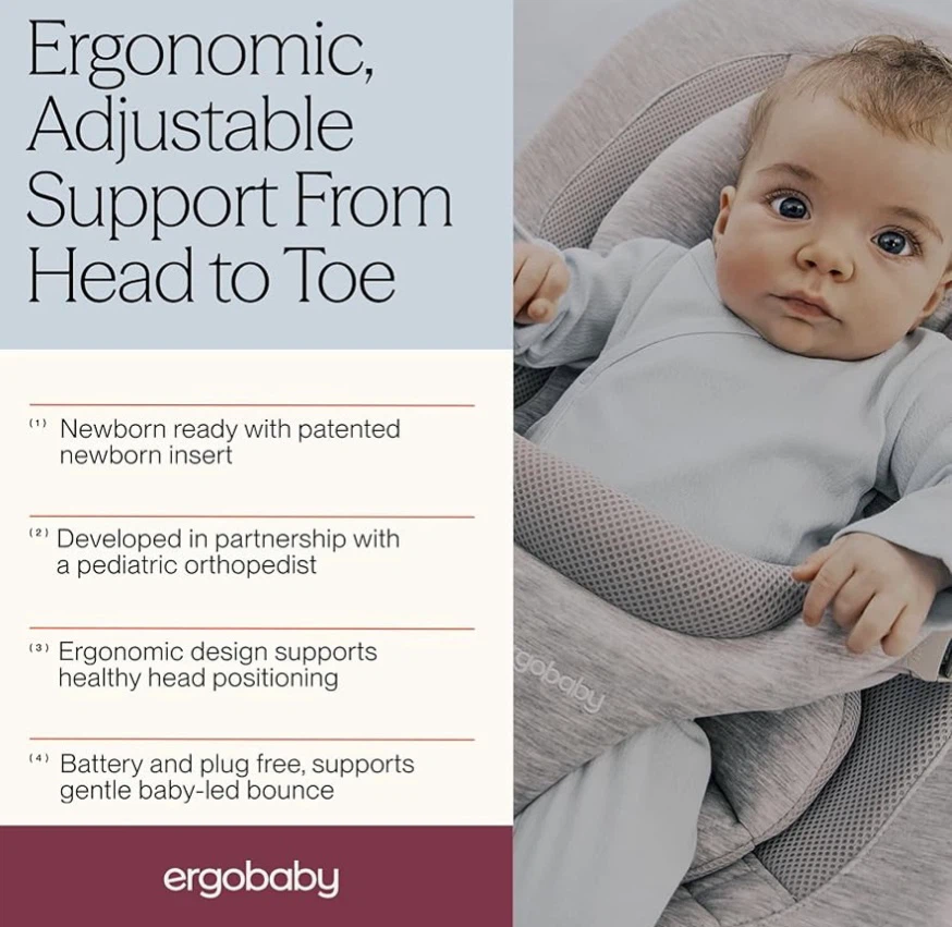 Ergobaby Evolve 3-in-1 Bouncer - photo 4