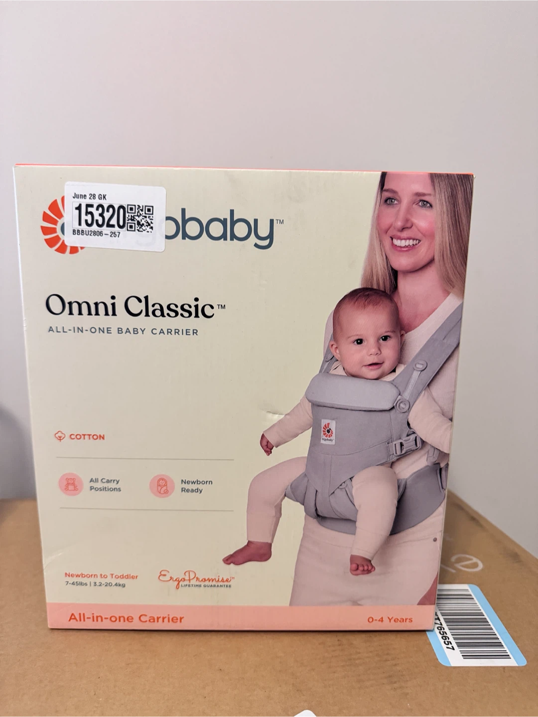 Ergobaby Omni Classic All-in-One Baby Carrier - photo 4