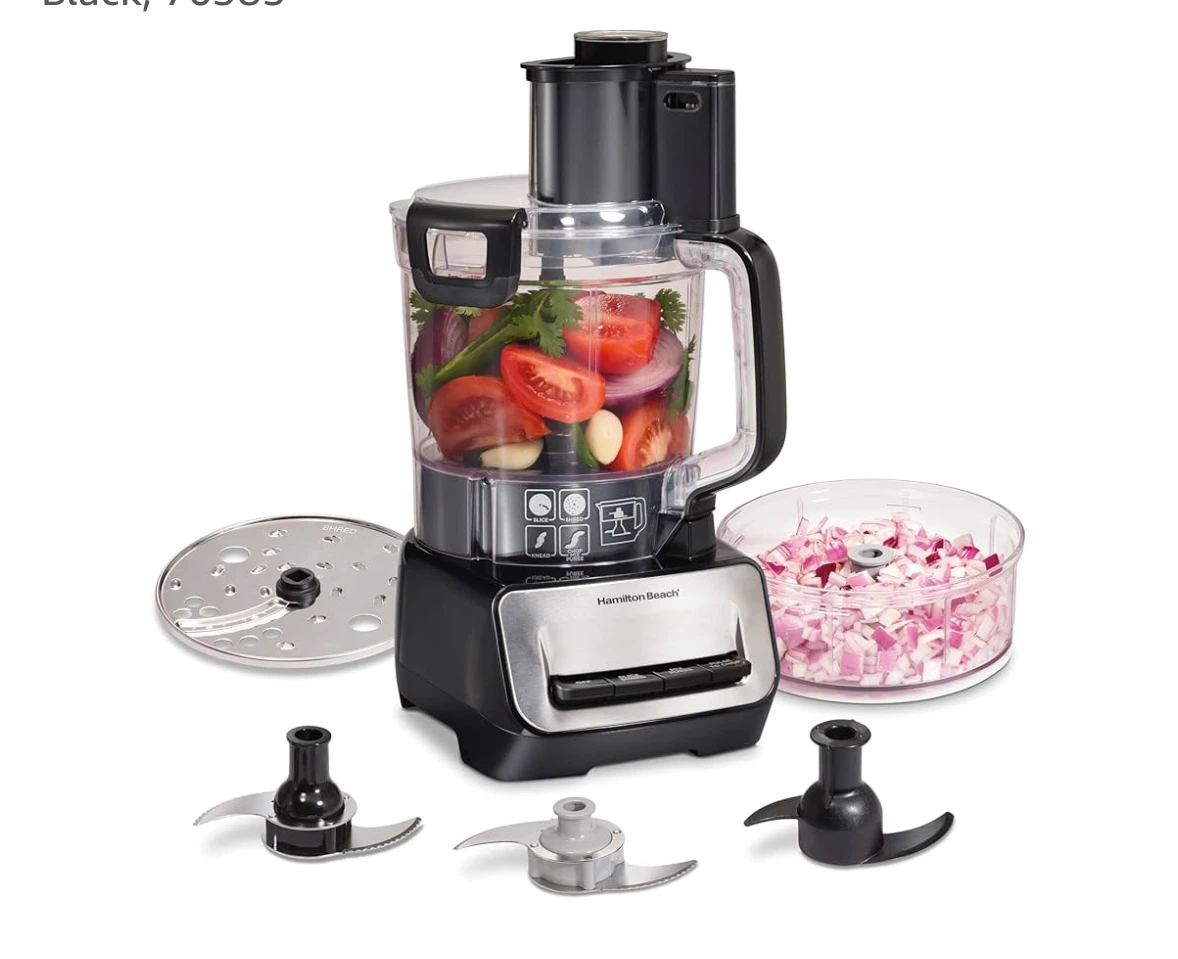 Hamilton Beach Stack & Snap Duo 14 Cup Food Processor