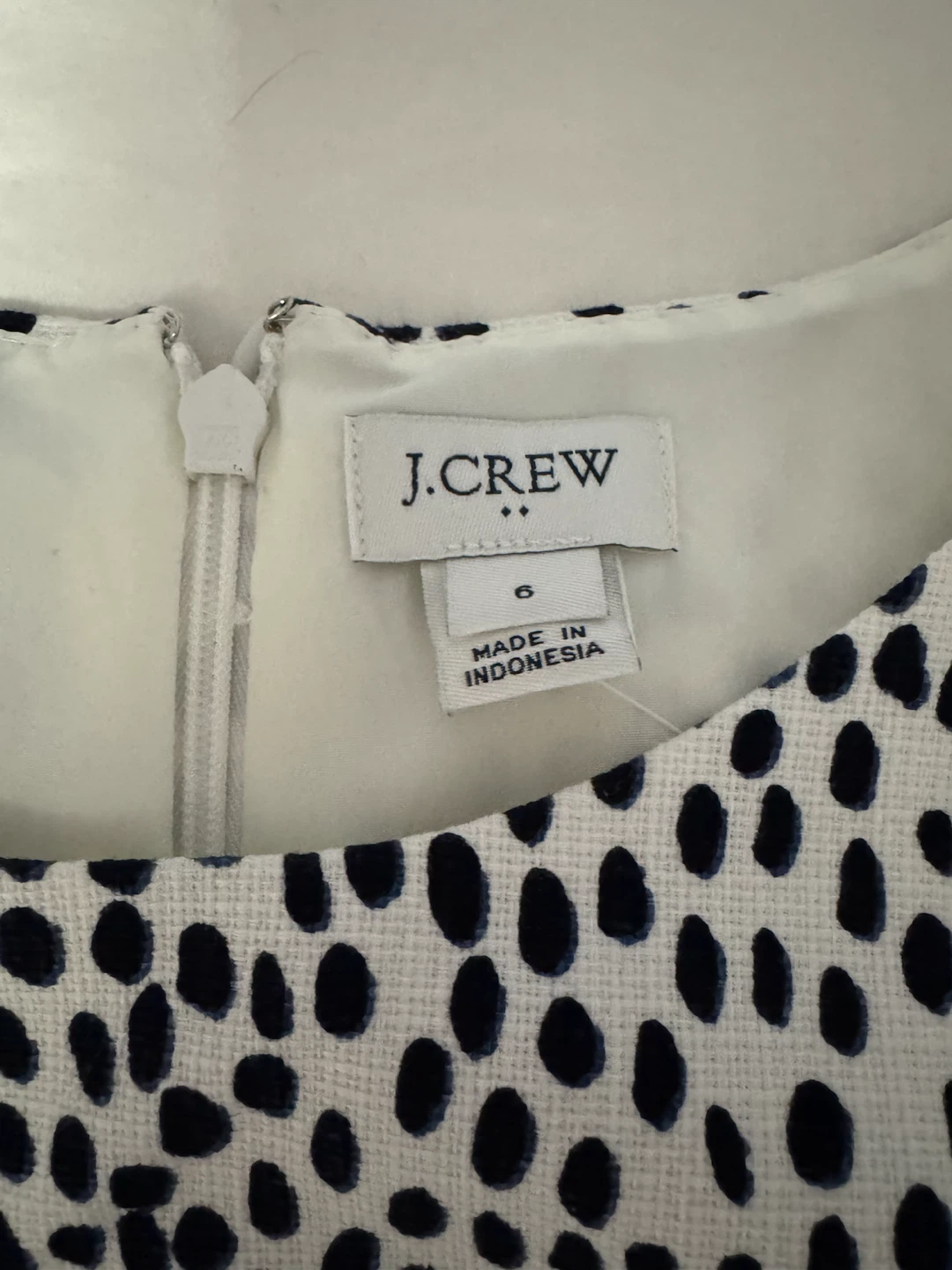 J. Crew Dalmation Print Sleeveless Dress - photo 3