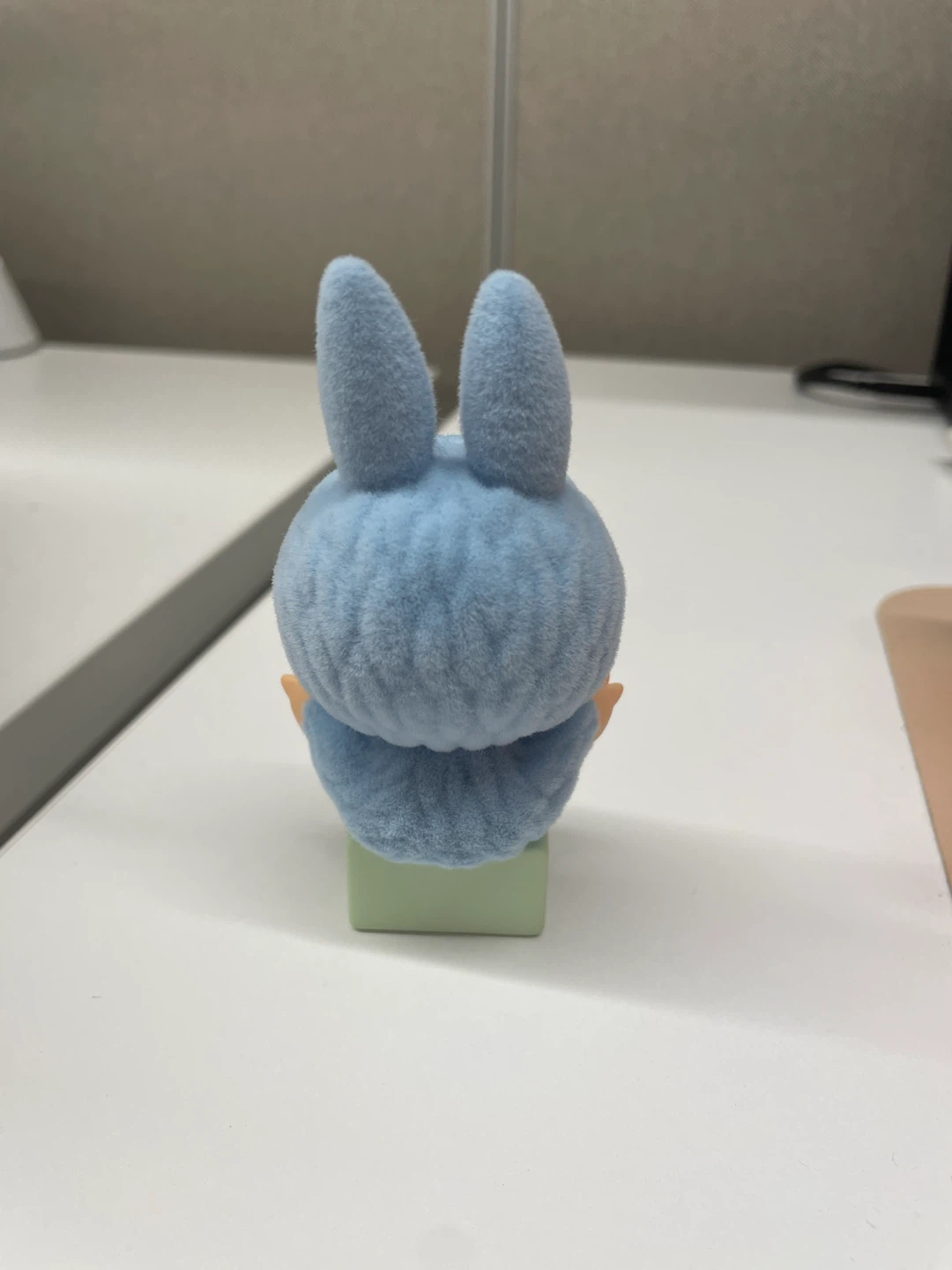 Blue Labubu Doll Bunny Figure - photo 3