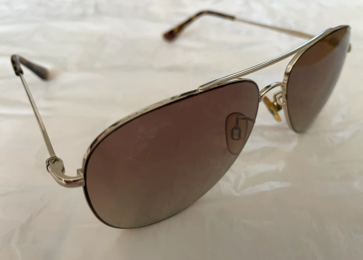 *New Aviator Sunglasses With Brown Polarized Tint - photo 2