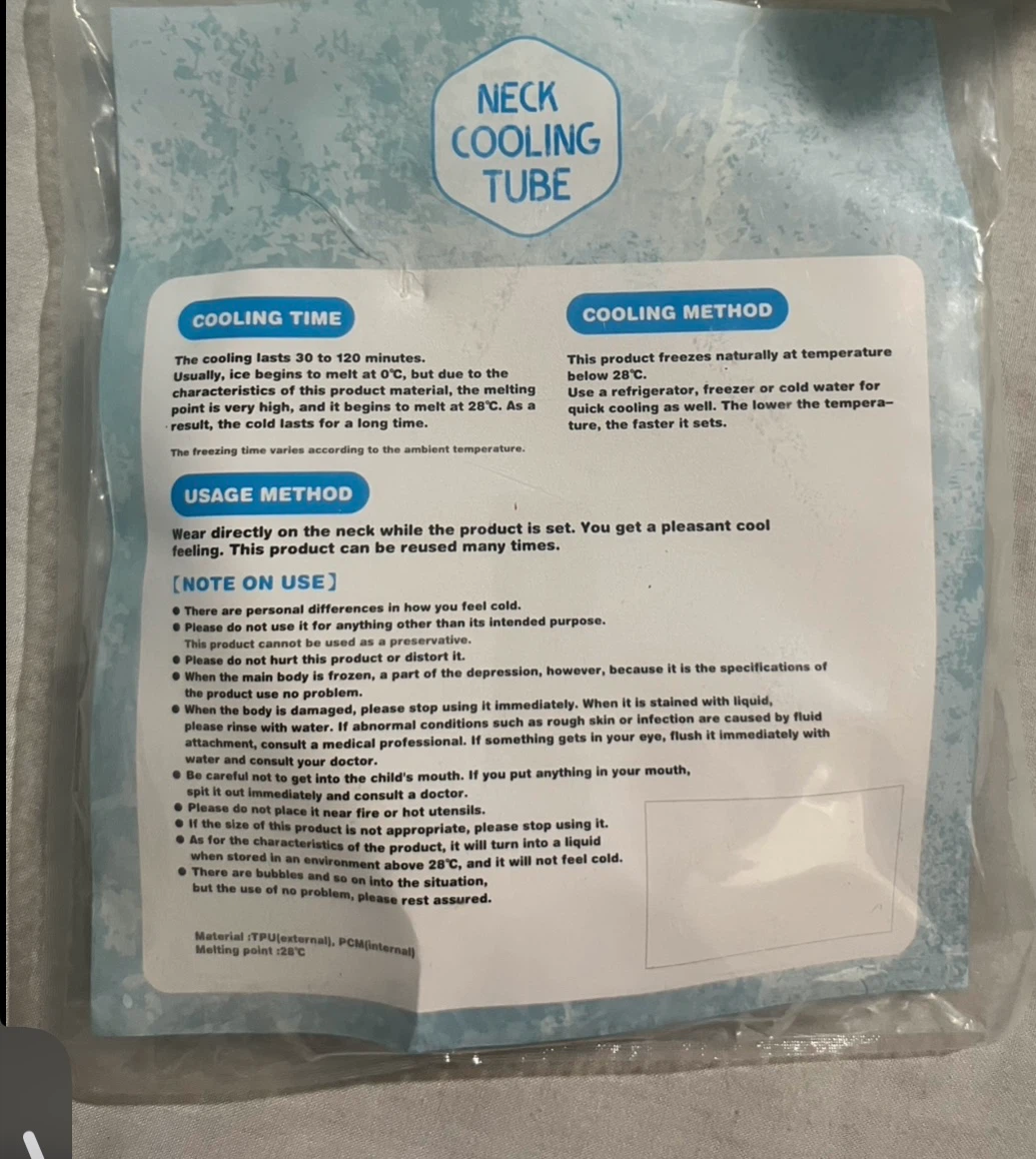 🧊 Neck cooling tube personal cooling device 🧊