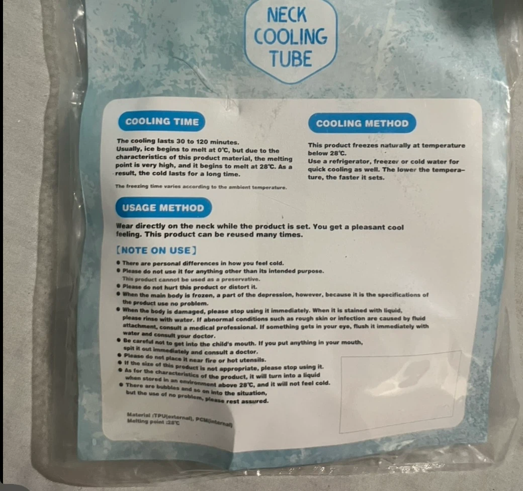 🧊 Neck cooling tube personal cooling device 🧊 - photo 2