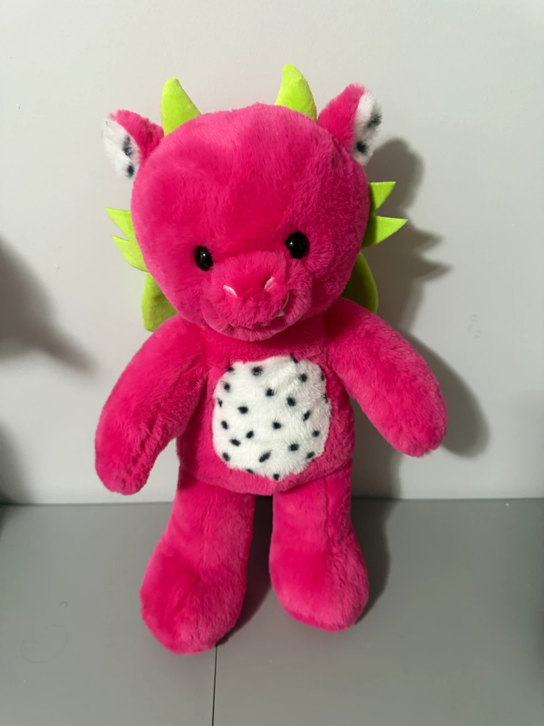 Build-A-Bear Pink Dragon Fruit Bear Plush