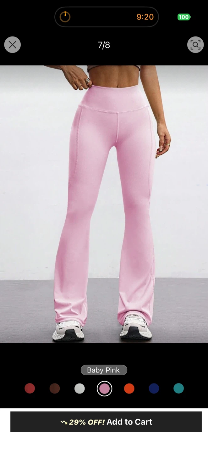 Pink Yoga gym Pants - photo 5