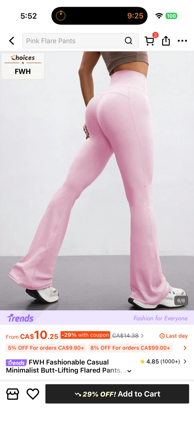 Pink Yoga gym Pants - photo 4