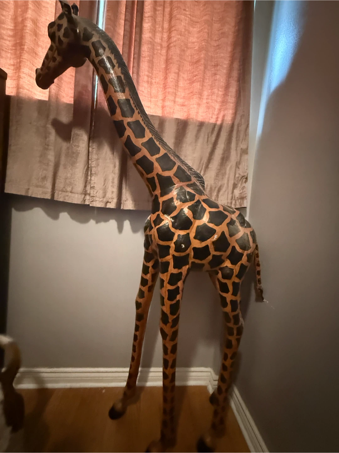Large Decorative Giraffe Figurine