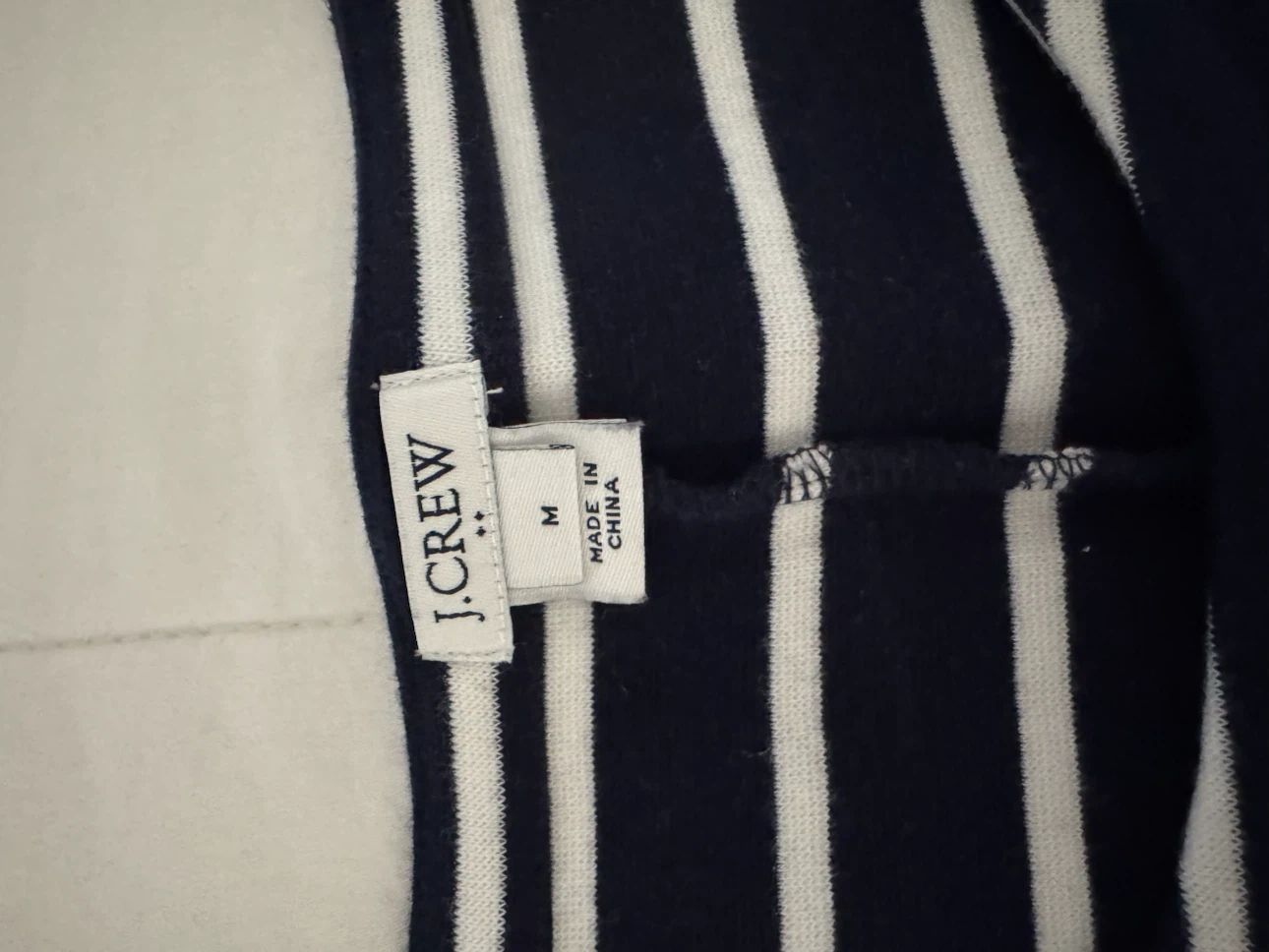 J. Crew Striped Long Sleeve Dress - Size Medium - photo 2