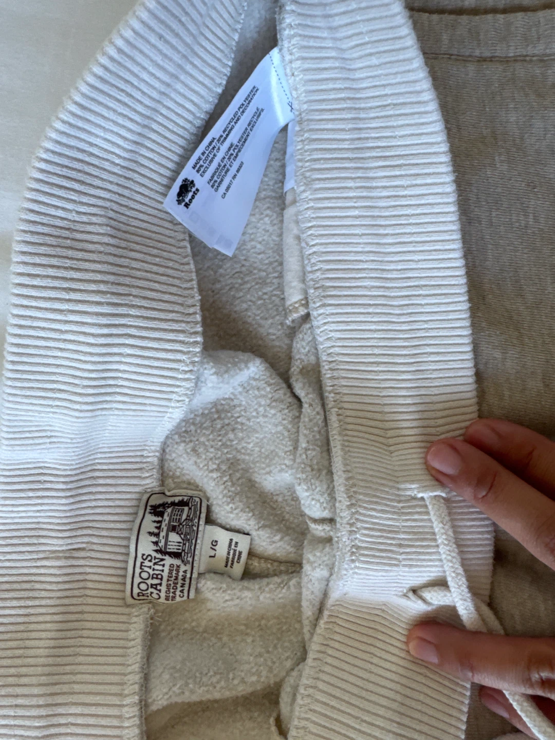 Roots Cabin Sweatpants Size L/G - photo 2
