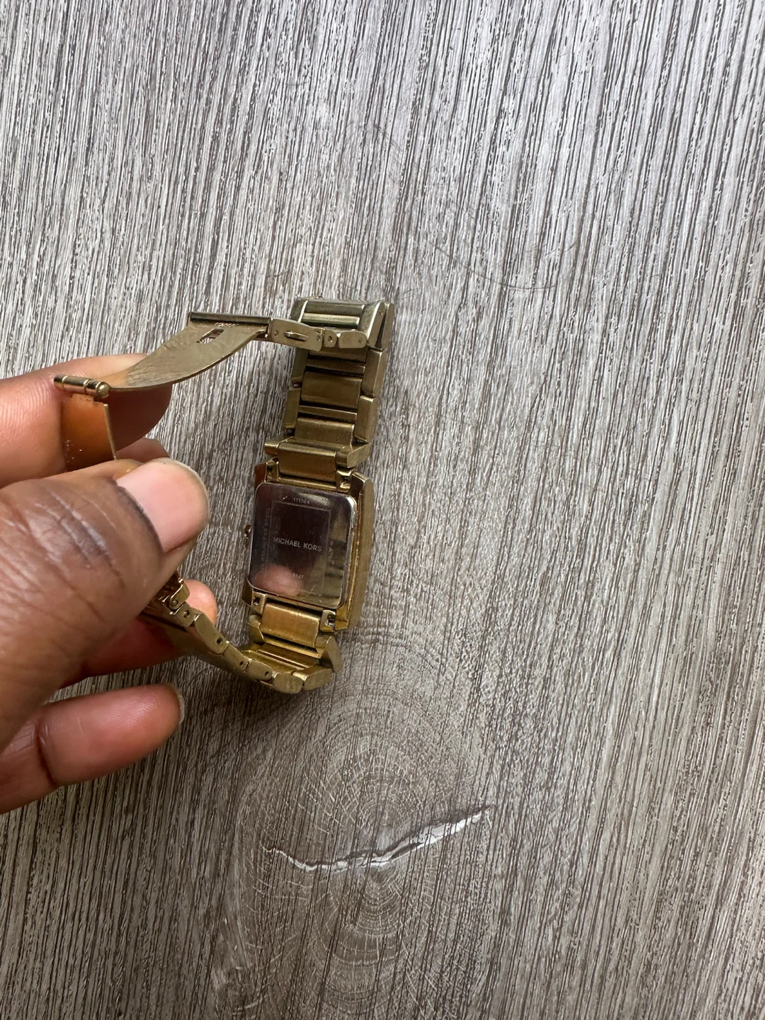 Michael Kors Gold Tone Rectangle Watch - photo 2