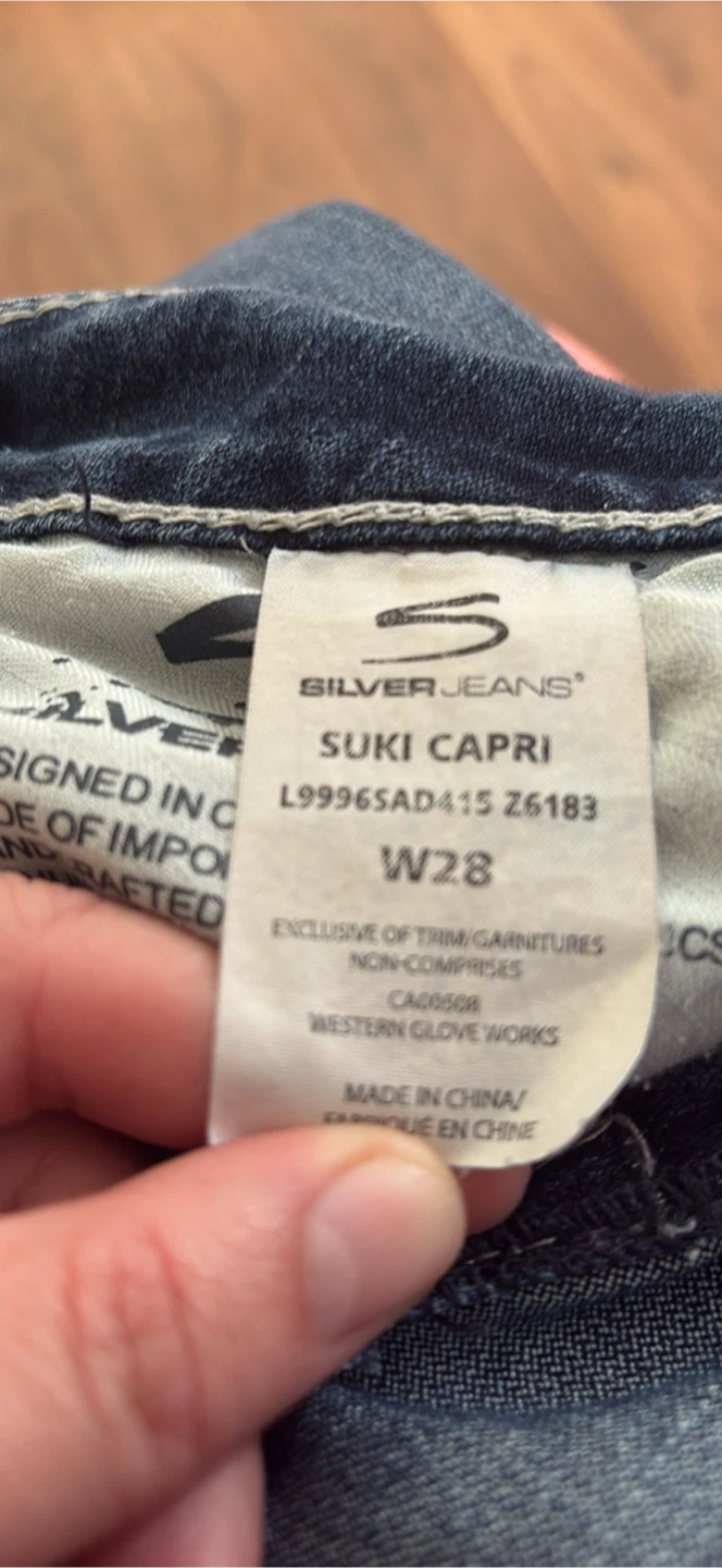 Silver Jeans Suki Capri Jeans - photo 2