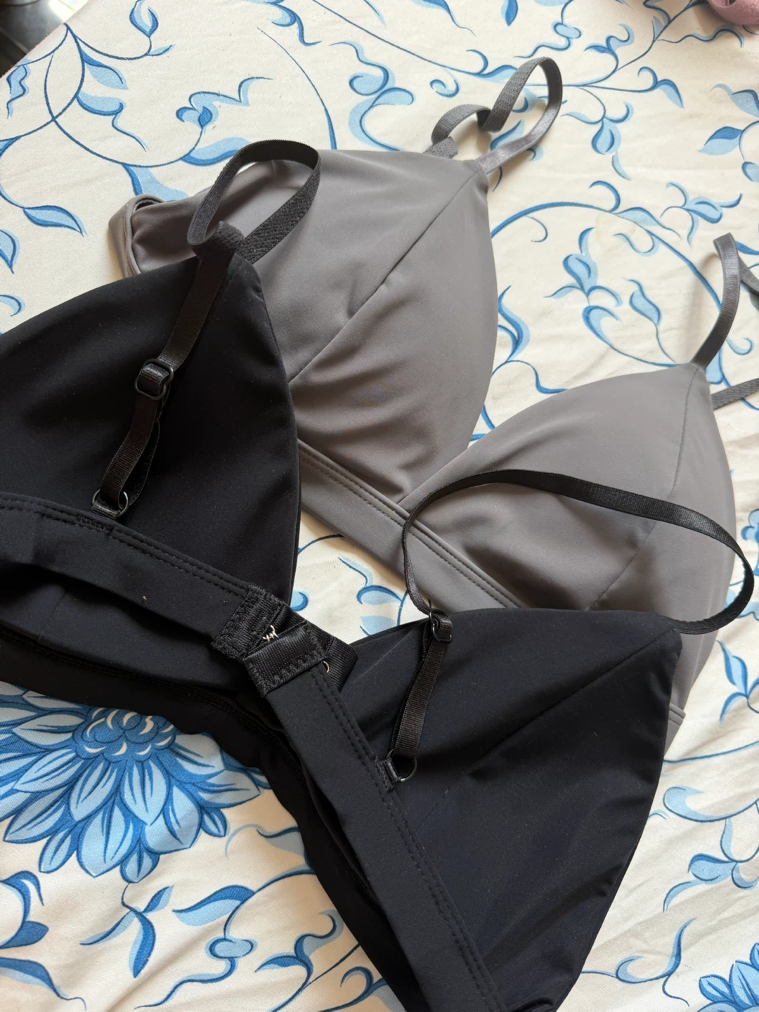 Brand new Black and Grey Bralette Set - photo 3