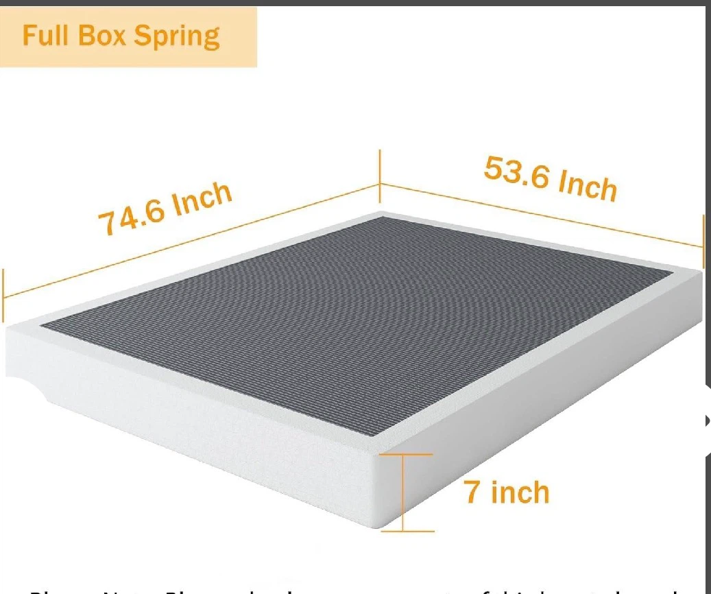 Full Box Spring and Bed Frame - photo 2