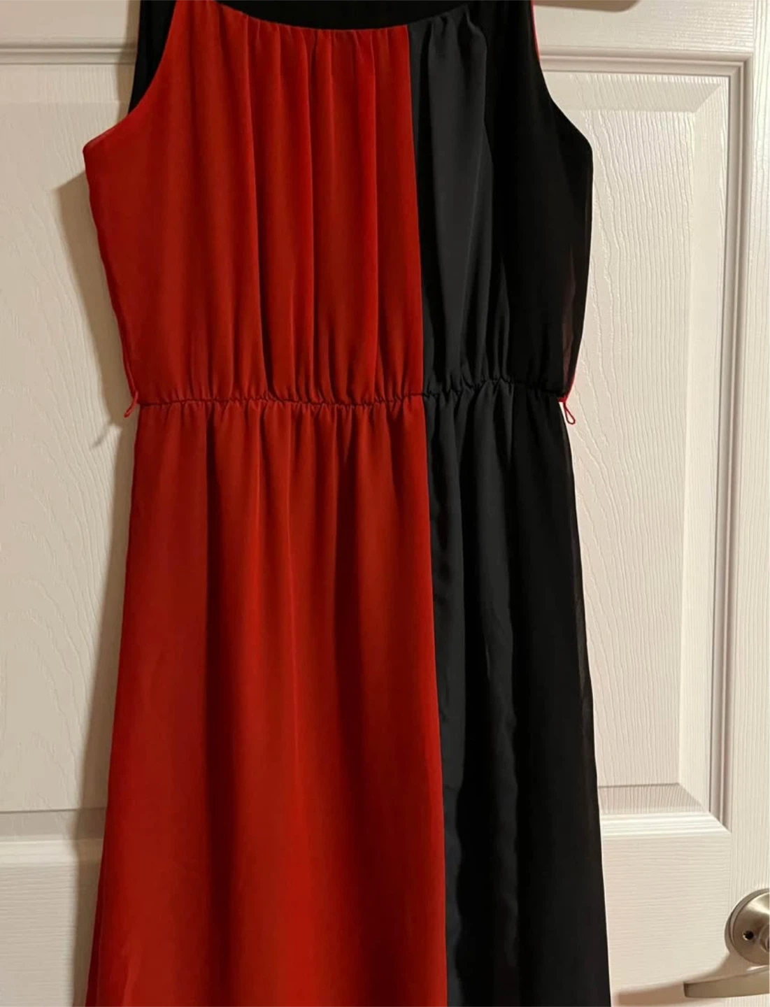 Maurice's Women's S Sleeveless Colour Block Dress Red Black Grey - photo 5