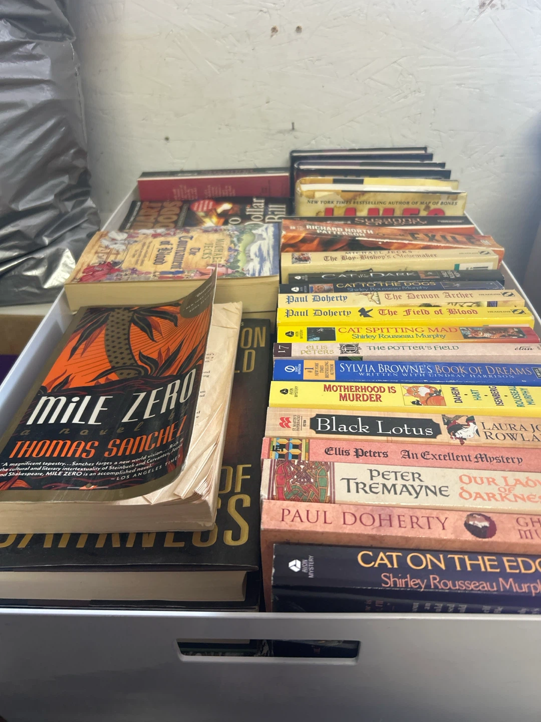 Various Mystery and Thriller Novels