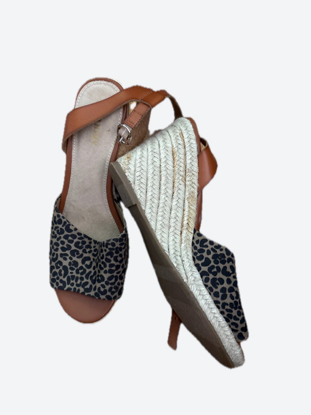 Old Navy Leopard Print Wedge Espadrilles - photo 2