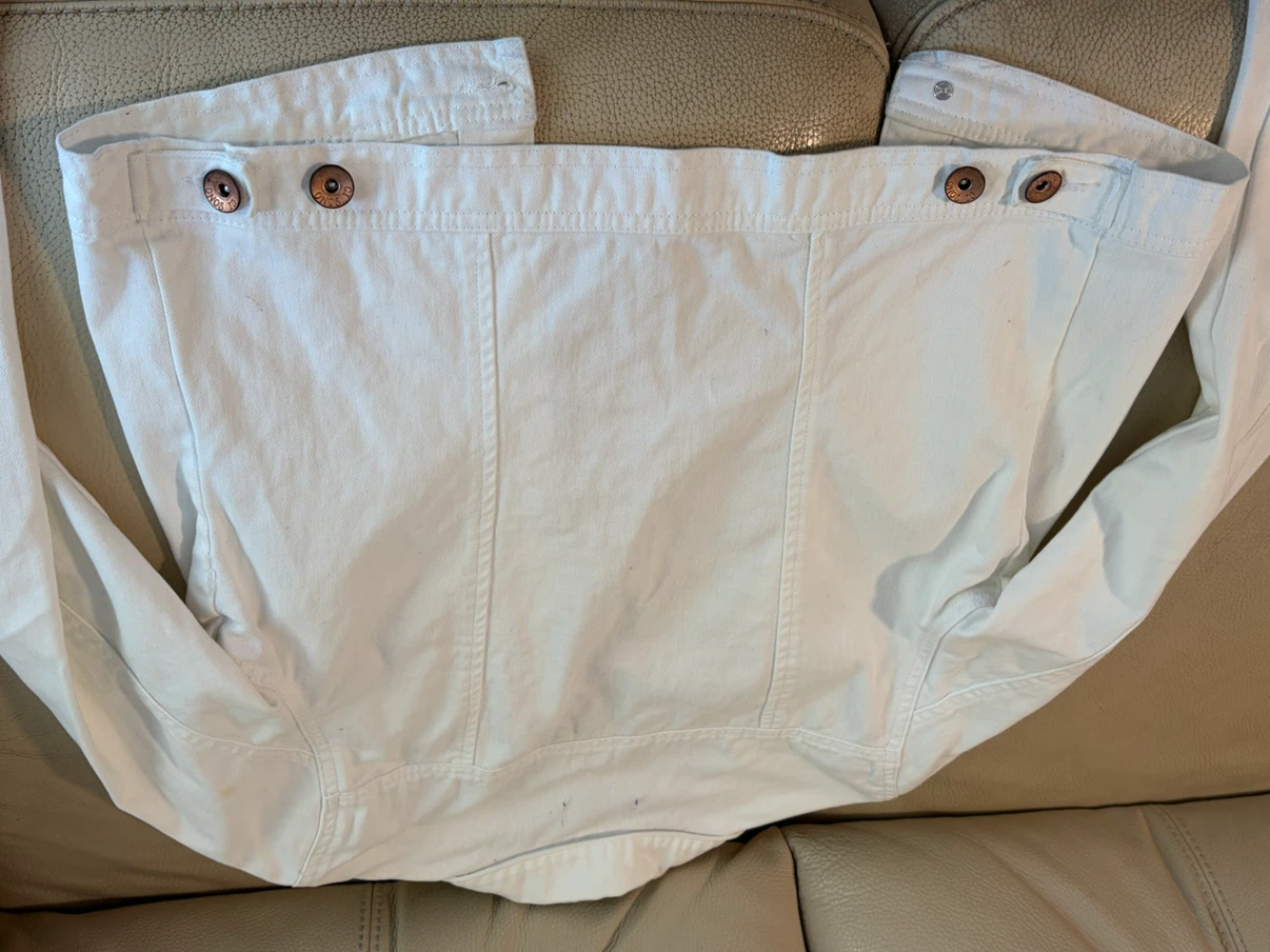 White Denim Jacket - photo 3