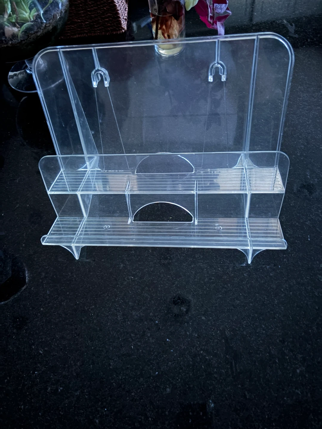Clear Acrylic Cookbook/Tablet Stand