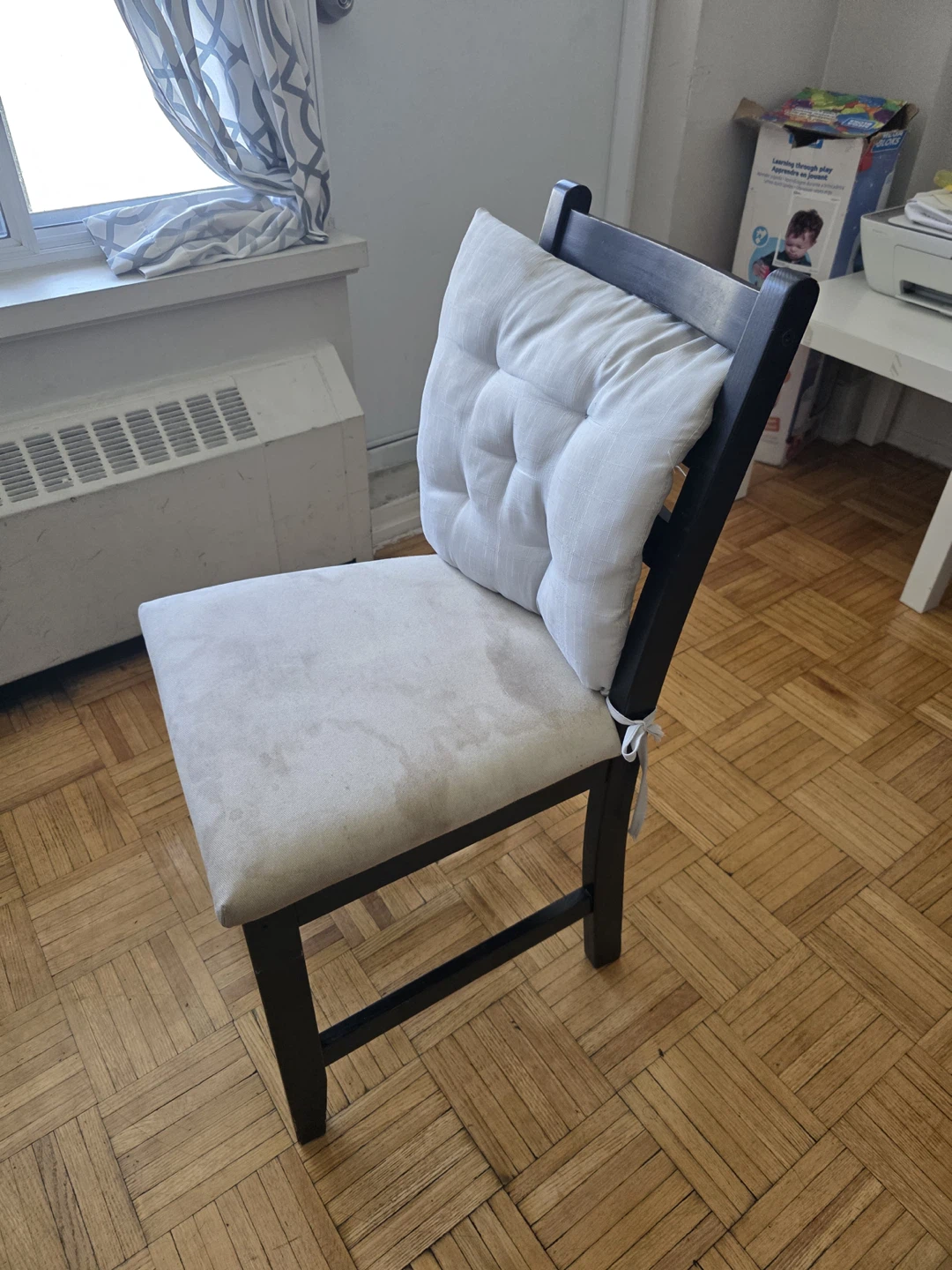 Black Dining Table with 4 Chairs - photo 4