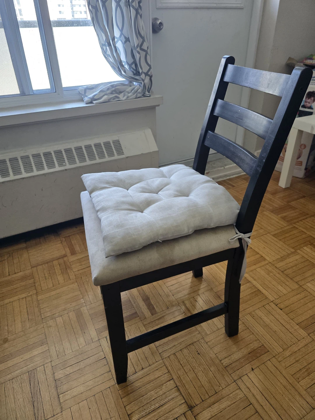 Black Dining Table with 4 Chairs - photo 5