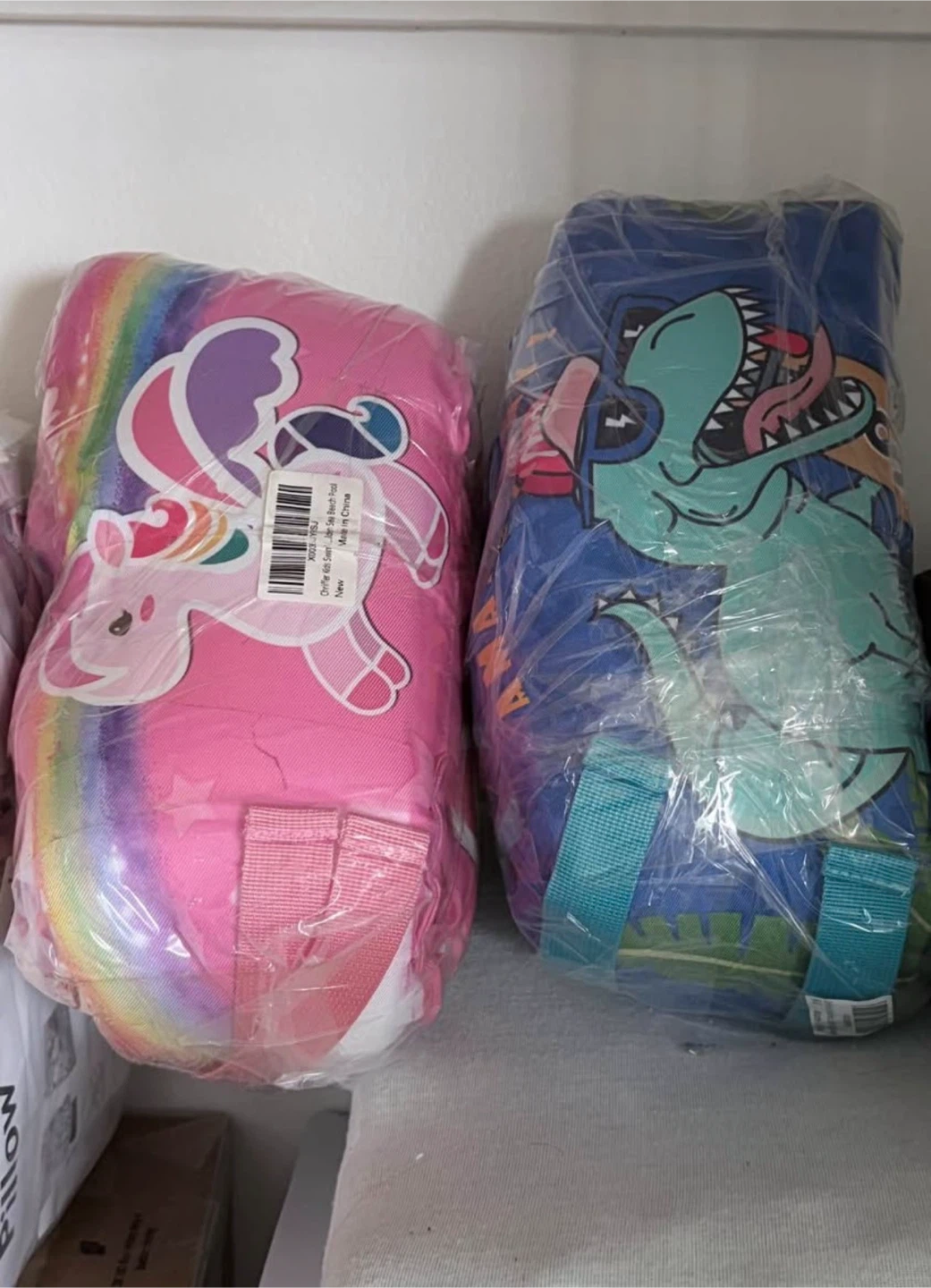 Chrifffer Kids Swim Vest Unicorn & Dinosaur