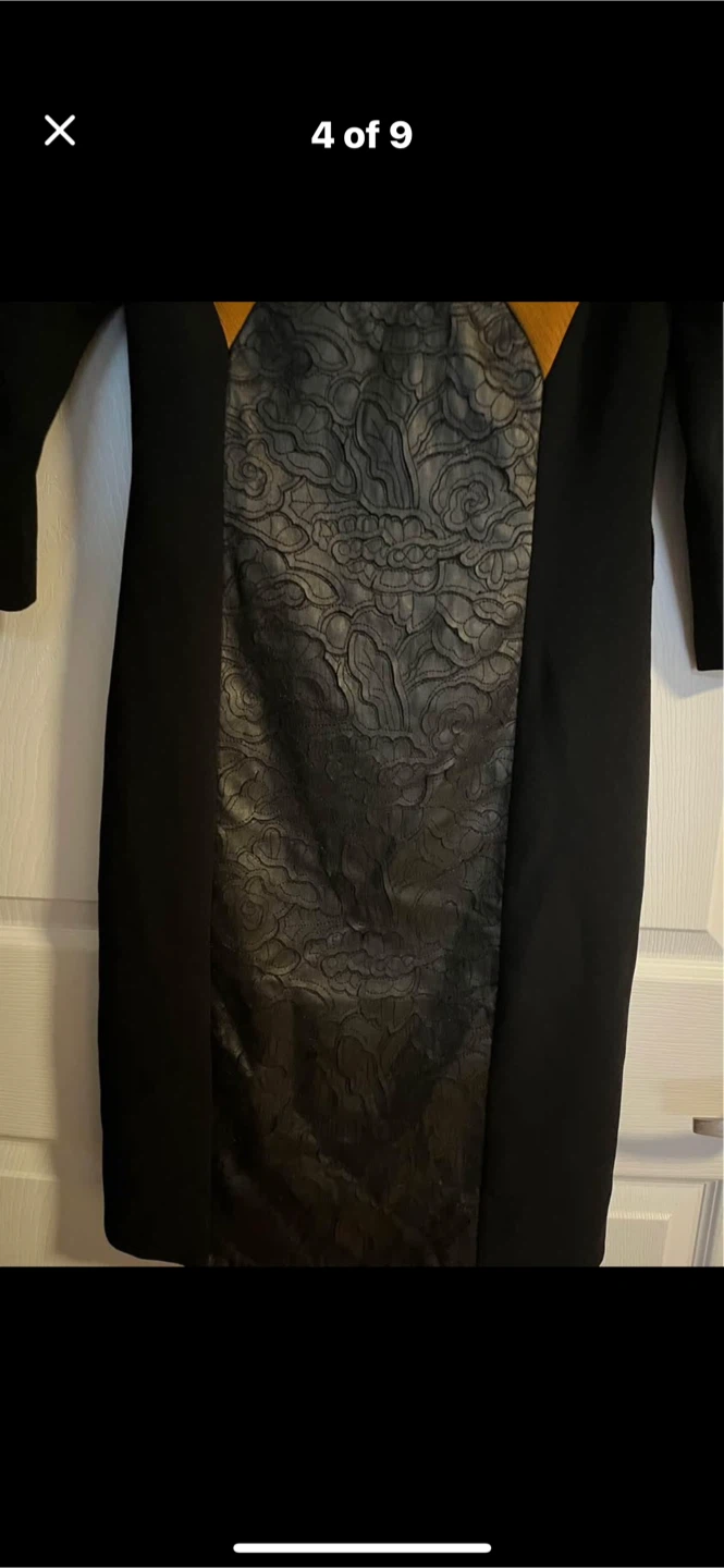 EZZE Dress with Black and Orange Accents - photo 5
