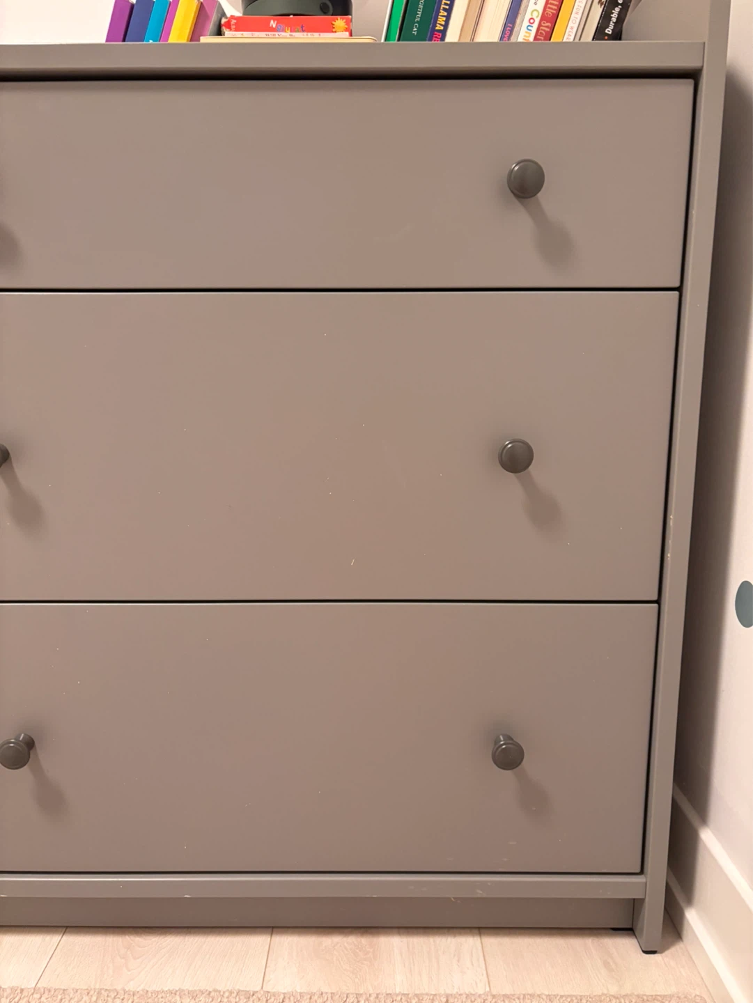 Grey 6-Drawer Dresser from IKEA - photo 2