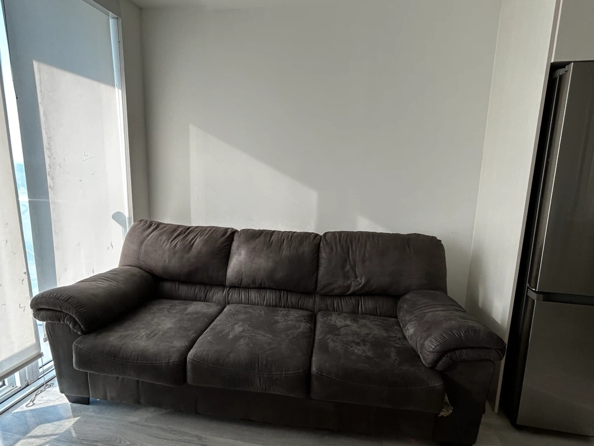 Dark Grey 3-Seater Sofa